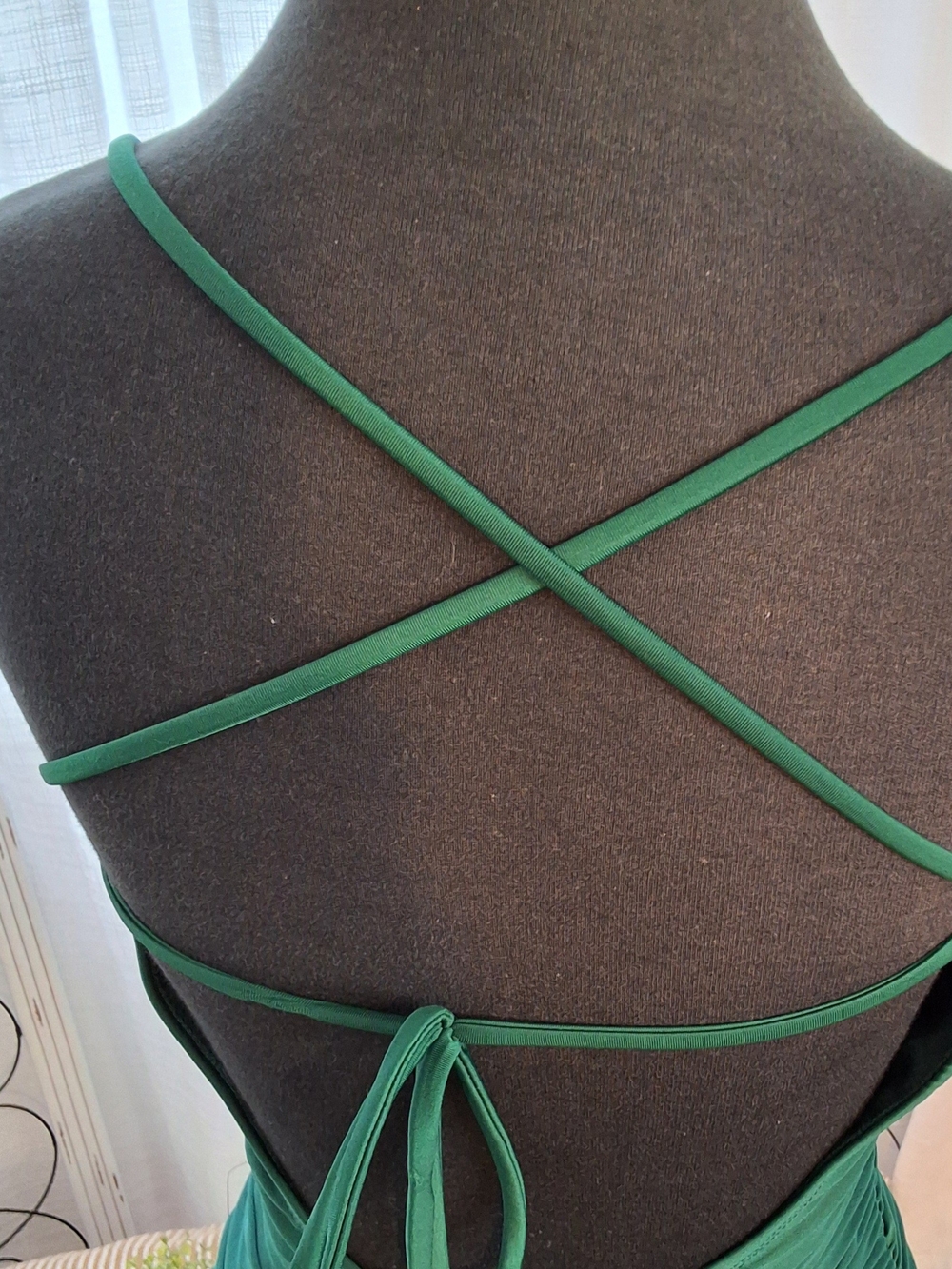 Lulu's Emerald Ruched Bodycon Mini Dress - Picture 6 of 12